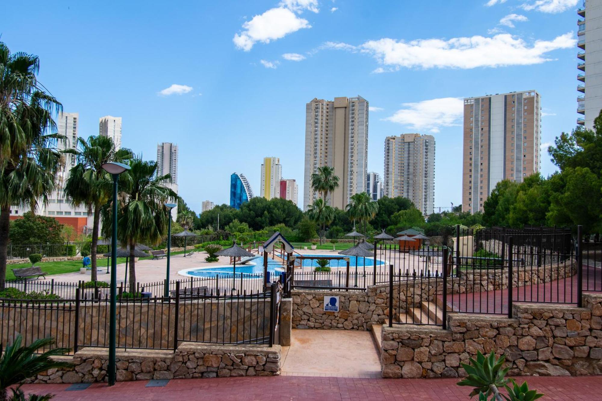 شقة Jardines Benidorm Poniente المظهر الخارجي الصورة