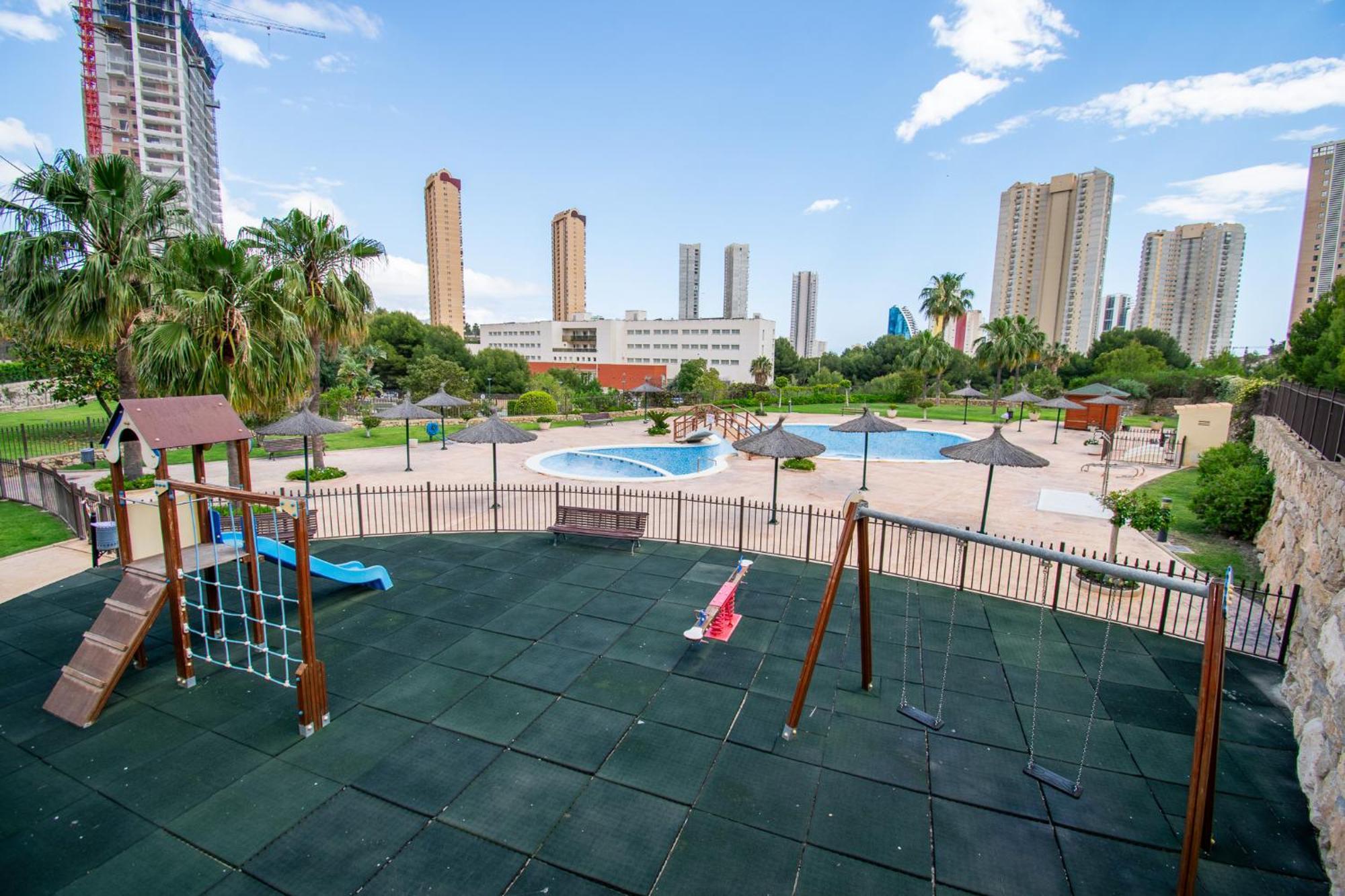 شقة Jardines Benidorm Poniente المظهر الخارجي الصورة